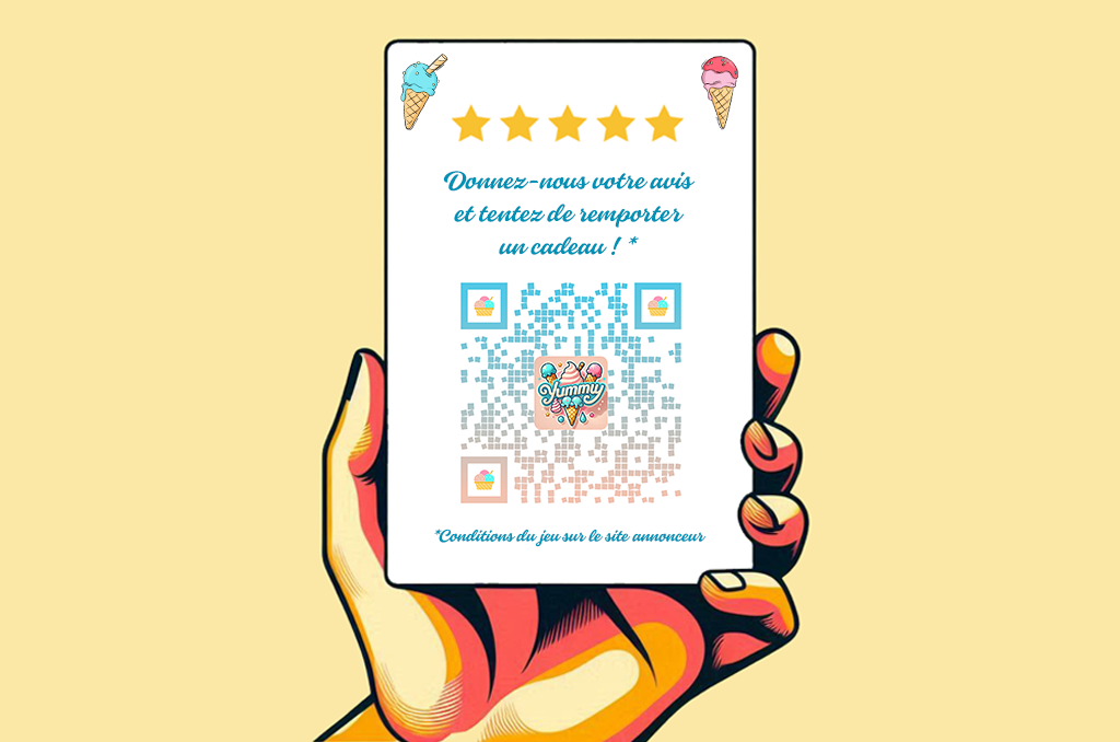 photo site internet 1bis Flyer avec un QR Code personnalisé et design